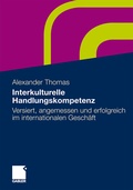 Cover: Interkulturelle Handlungskompetenz - Springer Gabler