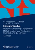 Cover: Entrepreneurship - Springer Gabler