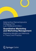 Cover: Quantitative Marketing and Marketing Management - Springer Gabler