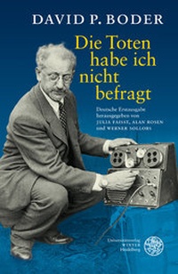 Abbildung von: Die Toten habe ich nicht befragt - Universitätsverlag Winter