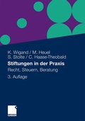 Cover: Stiftungen in der Praxis - Springer Gabler