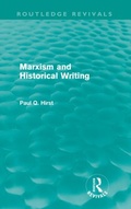 Cover: Marxism and Historical Writing (Routledge Revivals) - Routledge