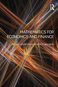 Cover: Mathematics for Economics and Finance - Routledge