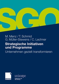 Abbildung von: Strategische Initiativen und Programme - Springer Gabler
