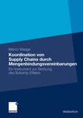 Cover: Koordination von Supply Chains durch Mengenbindungsvereinbarungen - Springer Gabler