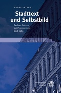 Cover: Stadttext und Selbstbild - Universit&auml;tsverlag Winter