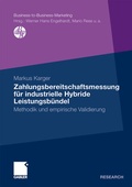 Cover: Zahlungsbereitschaftsmessung f&uuml;r industrielle Hybride Leistungsb&uuml;ndel - Springer Gabler
