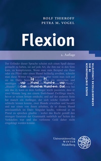 Enlarge image Cover: Flexion - Universitätsverlag Winter