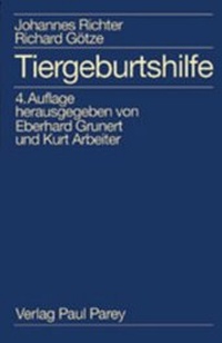 Abbildung von: Tiergeburtshilfe - Enke