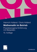 Cover: Mathematik im Betrieb - Springer Gabler