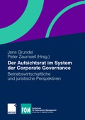 Cover: Der Aufsichtsrat im System der Corporate Governance - Springer Gabler