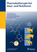 Cover: Pharmakotherapie bei Haus- und Nutztieren - MVS Medizinverlage Stuttgart