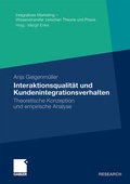 Cover: Interaktionsqualit&auml;t und Kundenintegrationsverhalten - Springer Gabler