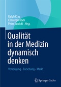 Cover: Qualit&auml;t in der Medizin dynamisch denken - Springer Gabler