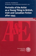 Cover: Portraits of the Artist as a Young Thing in British, Irish and Canadian Fiction after 1945 - Universit&auml;tsverlag Winter