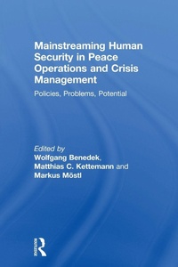 Enlarge image Cover: Mainstreaming Human Security in Peace Operations and Crisis Management - Routledge