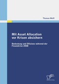 Cover: Mit Asset Allocation vor Krisen absichern - Diplomica Verlag