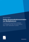 Cover: Online-Kommunikationsverhalten von Multiplikatoren - Springer Gabler