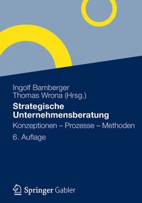 Abbildung von: Strategische Unternehmensberatung - Springer Gabler