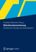 Cover: St&uuml;ckkostenrechnung - Springer Gabler