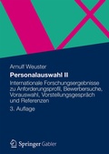 Cover: Personalauswahl I - Springer Gabler