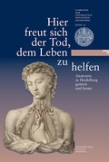 Cover: Hier freut sich der Tod, dem Leben zu helfen - Universit&auml;tsverlag Winter