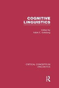 Cover: Cognitive Linguistics - Routledge