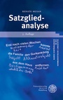 Cover: Satzgliedanalyse - Universit&auml;tsverlag Winter