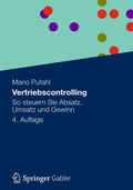 Cover: Vertriebscontrolling - Springer Gabler