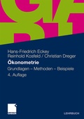 Cover: &Ouml;konometrie - Springer Gabler