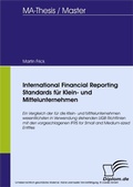 Cover: International Financial Reporting Standards f&uuml;r Klein- und Mittelunternehmen - diplom.de