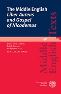 Cover: The Middle English 'Liber Aureus and Gospel of Nicodemus' - Universit&auml;tsverlag Winter