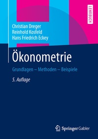 Abbildung von: Ökonometrie - Springer Gabler