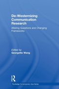 Cover: De-Westernizing Communication Research - Routledge