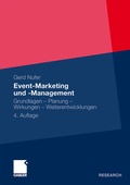 Cover: Event-Marketing und -Management - Springer Gabler
