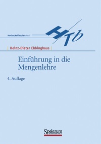 Abbildung von: Einführung in die Mengenlehre - Spektrum Akademischer Verlag