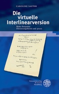 Cover: Die virtuelle Interlinearversion - Universit&auml;tsverlag Winter