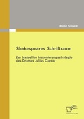 Cover: Shakespeares Schriftraum - Diplomica Verlag