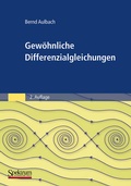 Cover: Gew&ouml;hnliche Differenzialgleichungen - Spektrum Akademischer Verlag
