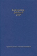 Cover: Lichtenberg-Jahrbuch 2007 - Universit&auml;tsverlag Winter