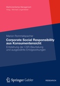 Cover: Corporate Social Responsibility aus Konsumentensicht - Springer Gabler