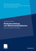 Cover: Risikobeurteilung von Bilanzmanipulationen - Springer Gabler