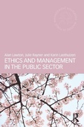 Cover: Ethics and Management in the Public Sector - Routledge