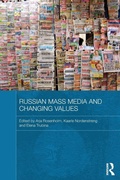 Cover: Russian Mass Media and Changing Values - Routledge