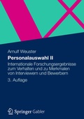 Cover: Personalauswahl II - Springer Gabler