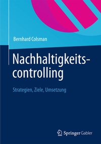 Abbildung von: Nachhaltigkeitscontrolling - Springer Gabler
