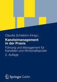 Bild vergrößern Bild: Kanzleimanagement in der Praxis - Springer Gabler