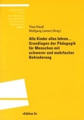 Cover: Alle Kinder alles lehren.. - Universit&auml;tsverlag Winter
