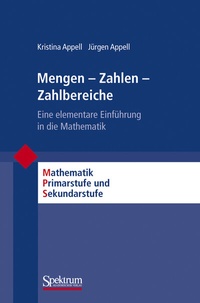 Abbildung von: Mengen - Zahlen - Zahlbereiche - Spektrum Akademischer Verlag
