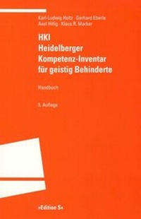 Enlarge image Cover: HKI - Heidelberger Kompetenz-Inventar für geistig Behinderte - Universitätsverlag Winter